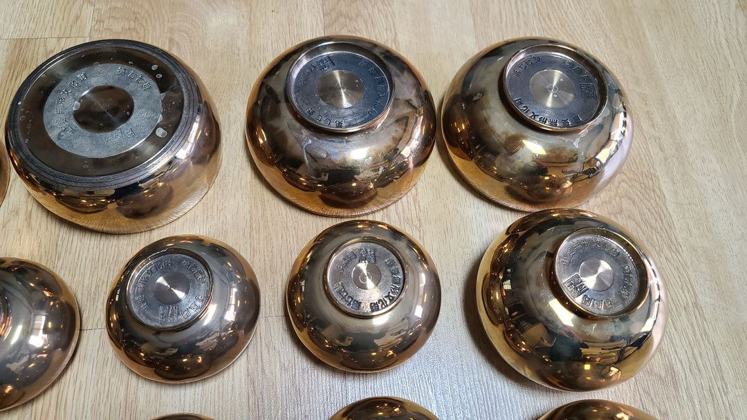 이봉주 방짜유기 놋그릇 반상기 이미지