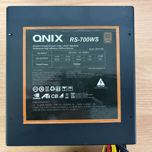 [무료배송][전원선증정]큐닉스 700w 정격파워 600w 500w 이미지