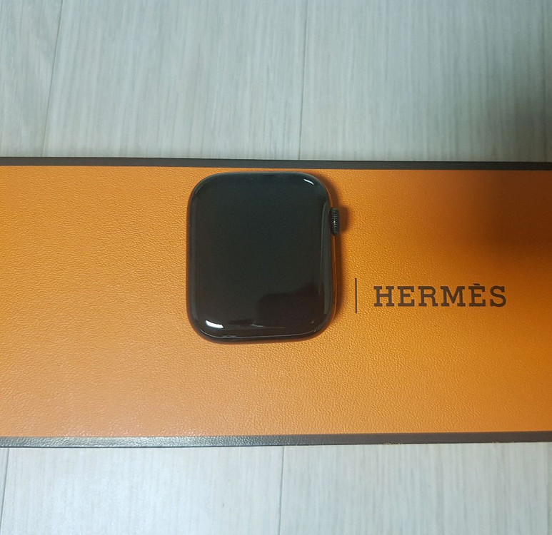 애플워치7 에르메스 배터리 100% 팝니다 이미지
