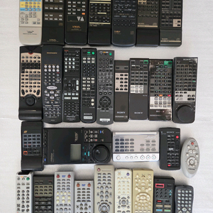 오디오 리모컨 (인켈/롯데/에로이카/샤프/소니/파이오니어/마란츠/산수이/AWIA/빅터) 이미지