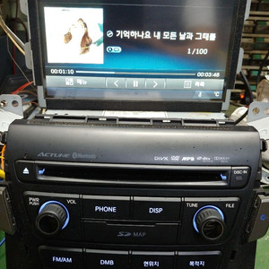 그랜져HG 2014년 AVN 무출 데크,모니터 팝니다. 이미지