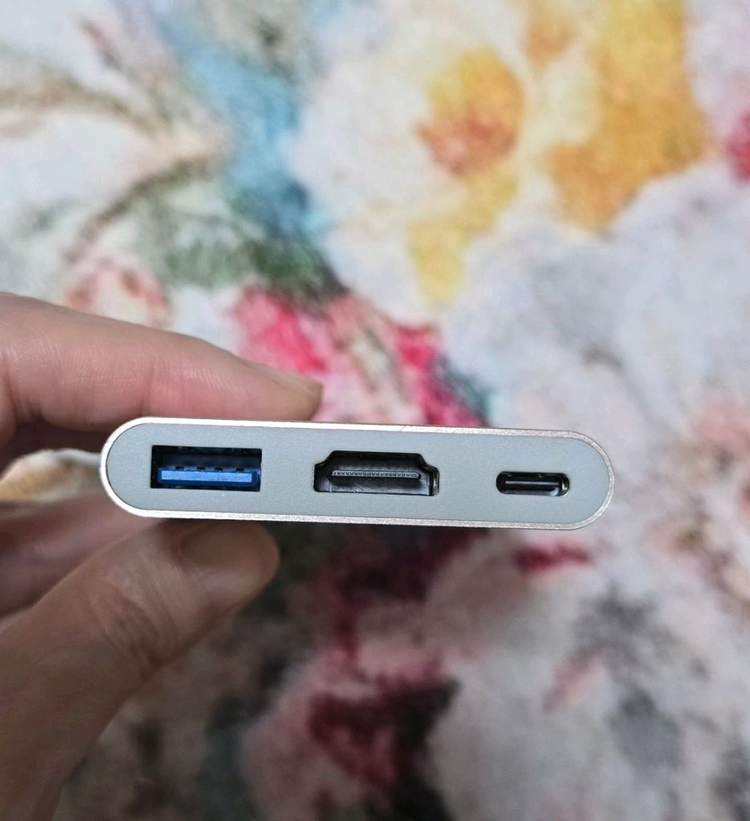 C 타입 USB HDTV 멀티 허브 새상품 이미지