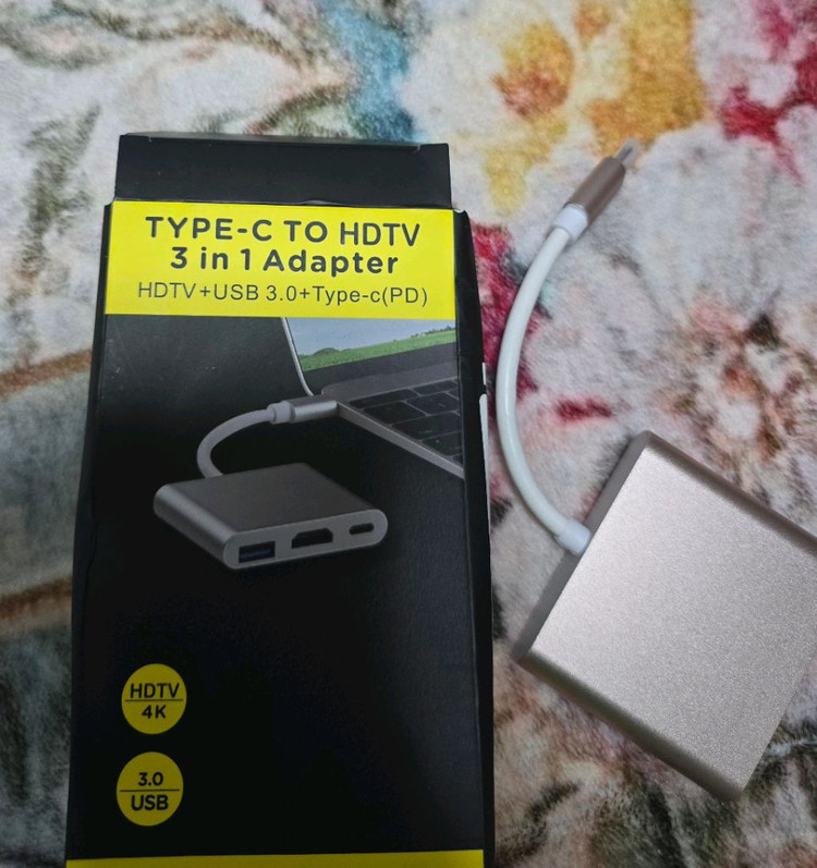 C 타입 USB HDTV 멀티 허브 새상품 이미지