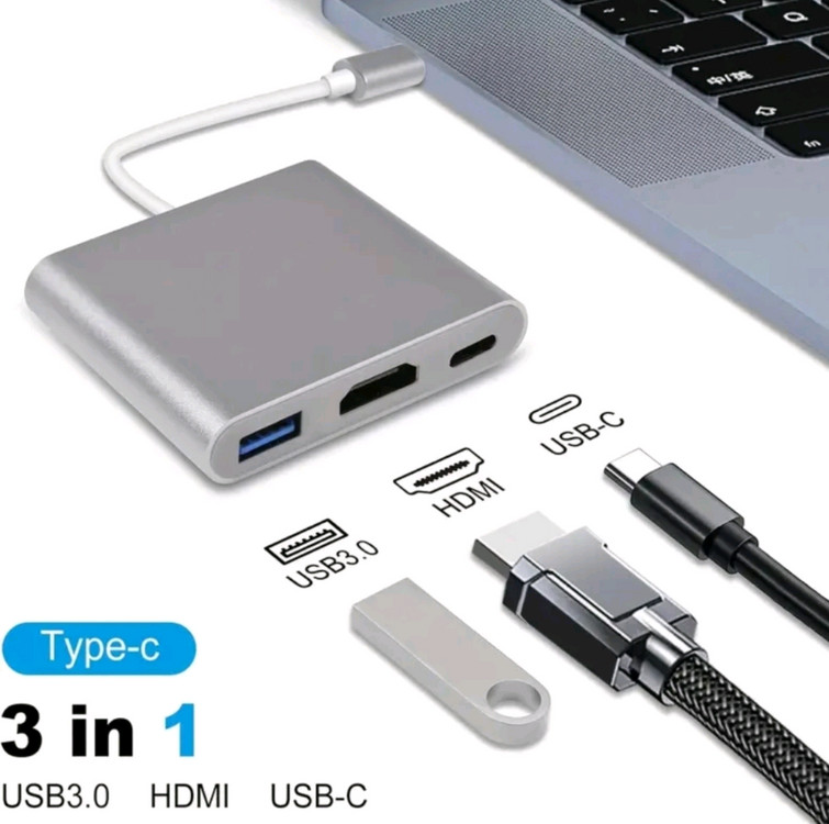 C 타입 USB HDTV 멀티 허브 새상품 이미지