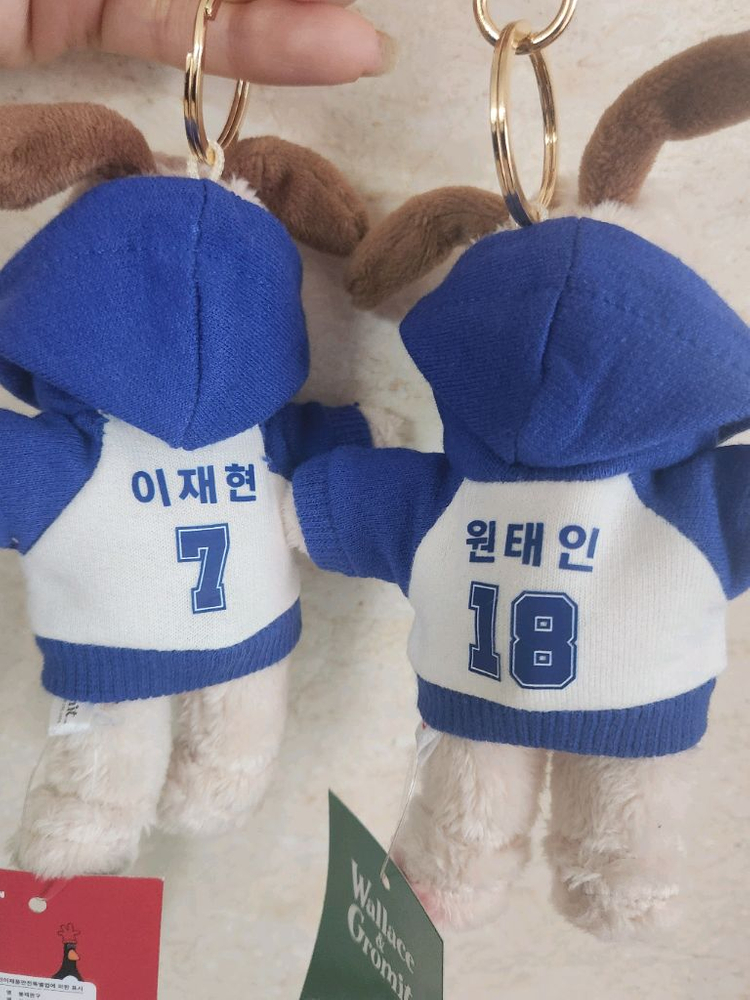 삼성라이온즈 카라비너 가방 키링 이미지