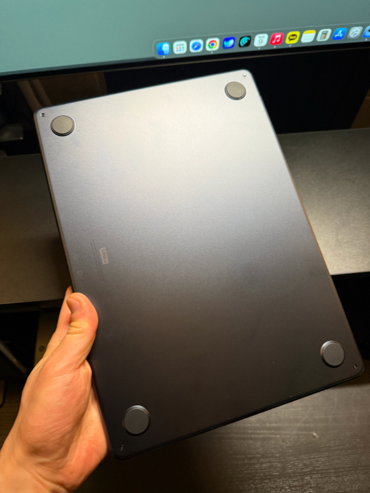 맥북에어 13 m4 16gb 512gb 미드나이트 신품급 이미지