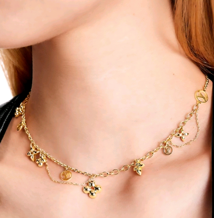 정품 루이비통 m64855 블루밍 서플 목걸이 이미지