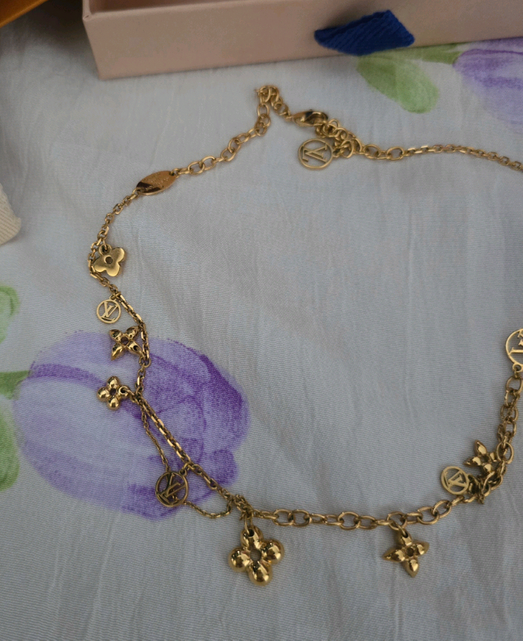 정품 루이비통 m64855 블루밍 서플 목걸이 이미지