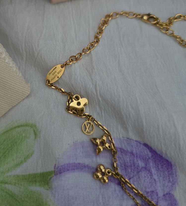 정품 루이비통 m64855 블루밍 서플 목걸이 이미지