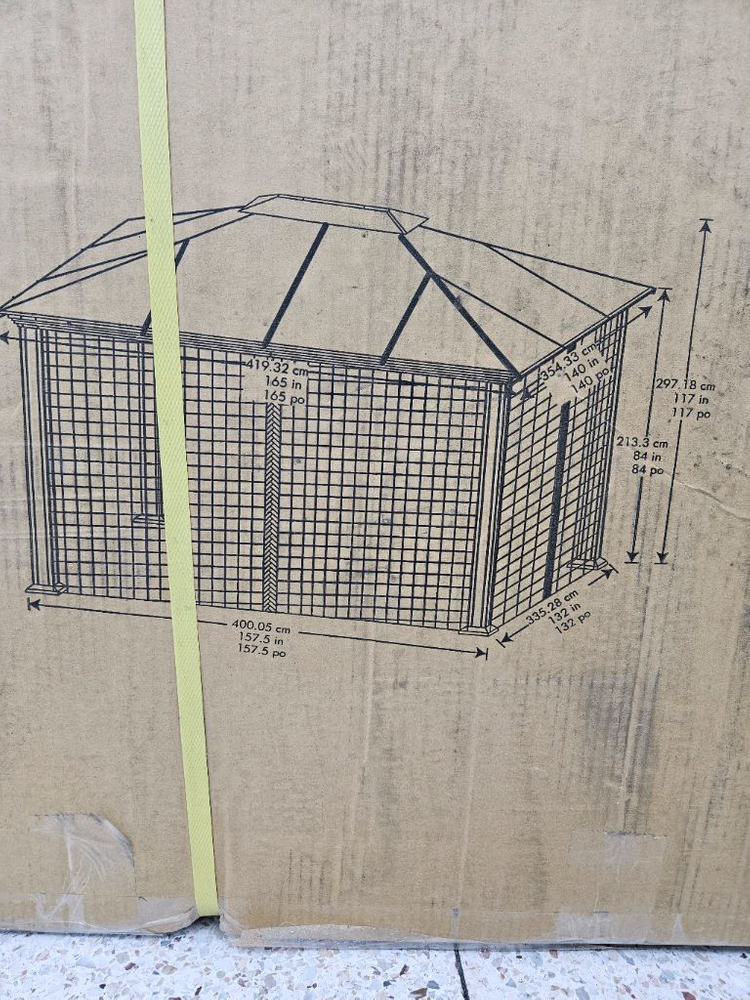 파라곤 산타모니카 가제보 셔틀콕 이동식 주택 이미지