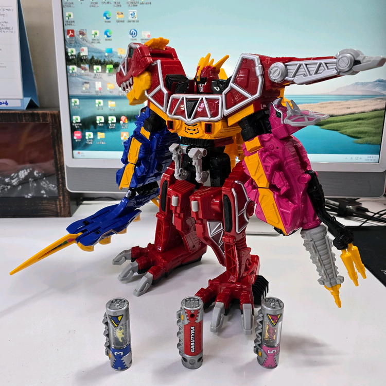 반다이코리아 파워레인저 티라노킹세트 이미지