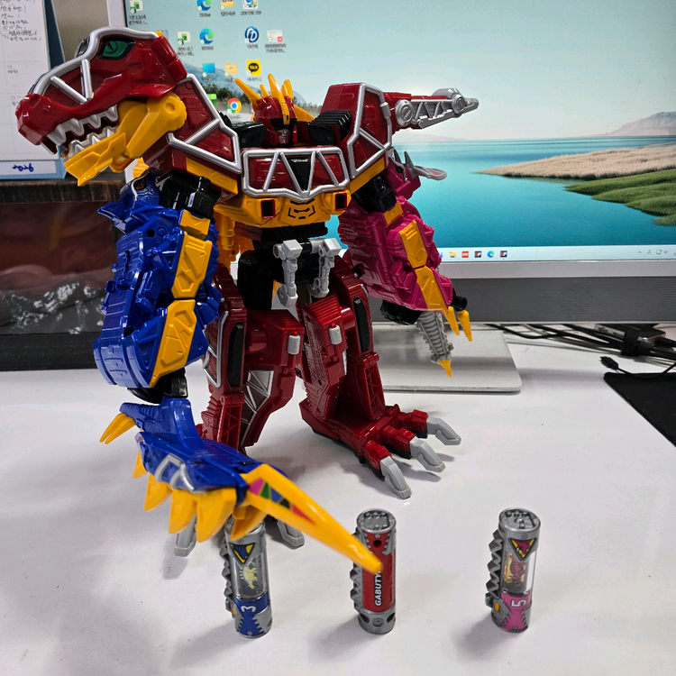 반다이코리아 파워레인저 티라노킹세트 이미지