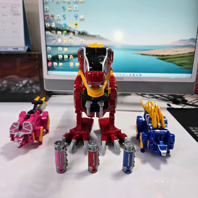 반다이코리아 파워레인저 티라노킹세트 이미지