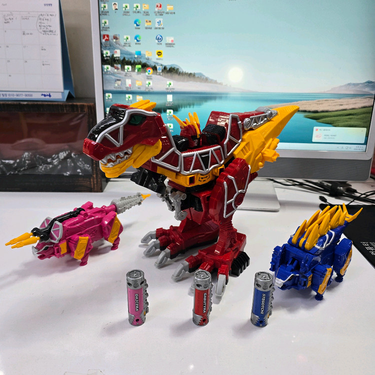 반다이코리아 파워레인저 티라노킹세트 이미지