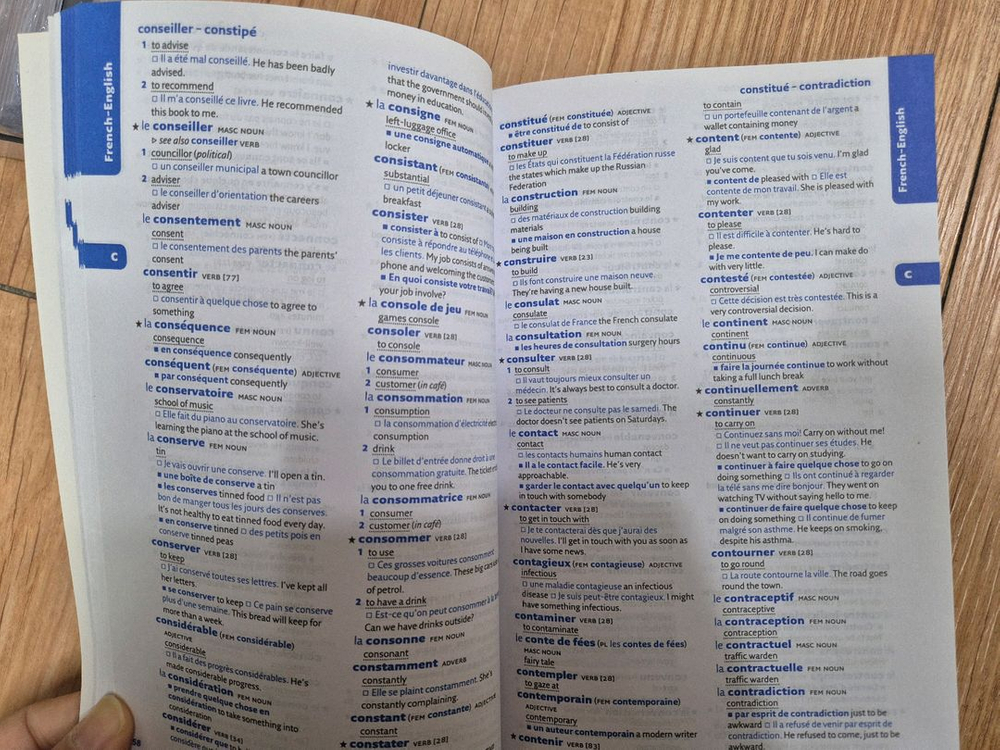 콜린스 프랑스어사전(Collins Easy lerning French Dictionary) 이미지
