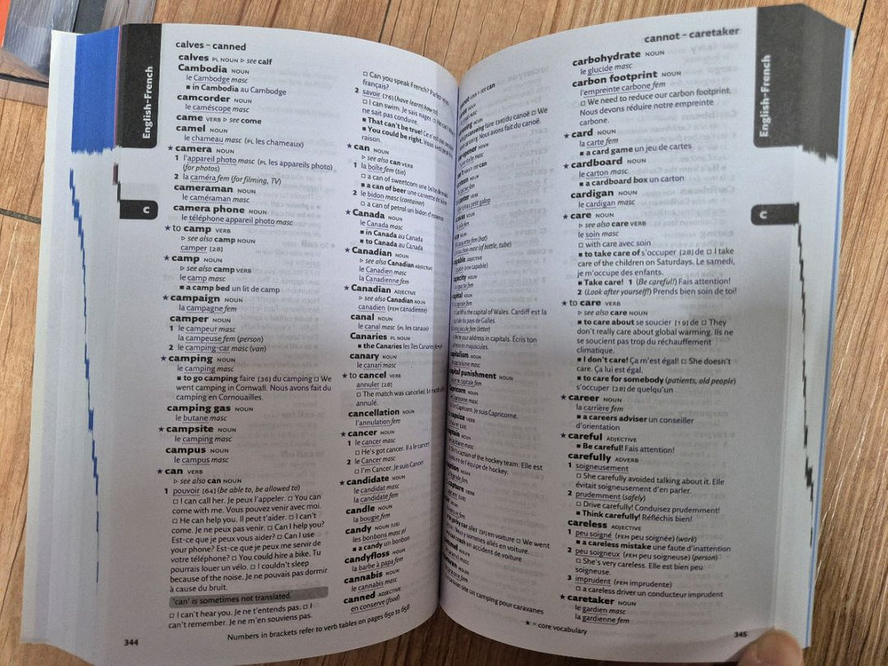 콜린스 프랑스어사전(Collins Easy lerning French Dictionary) 이미지