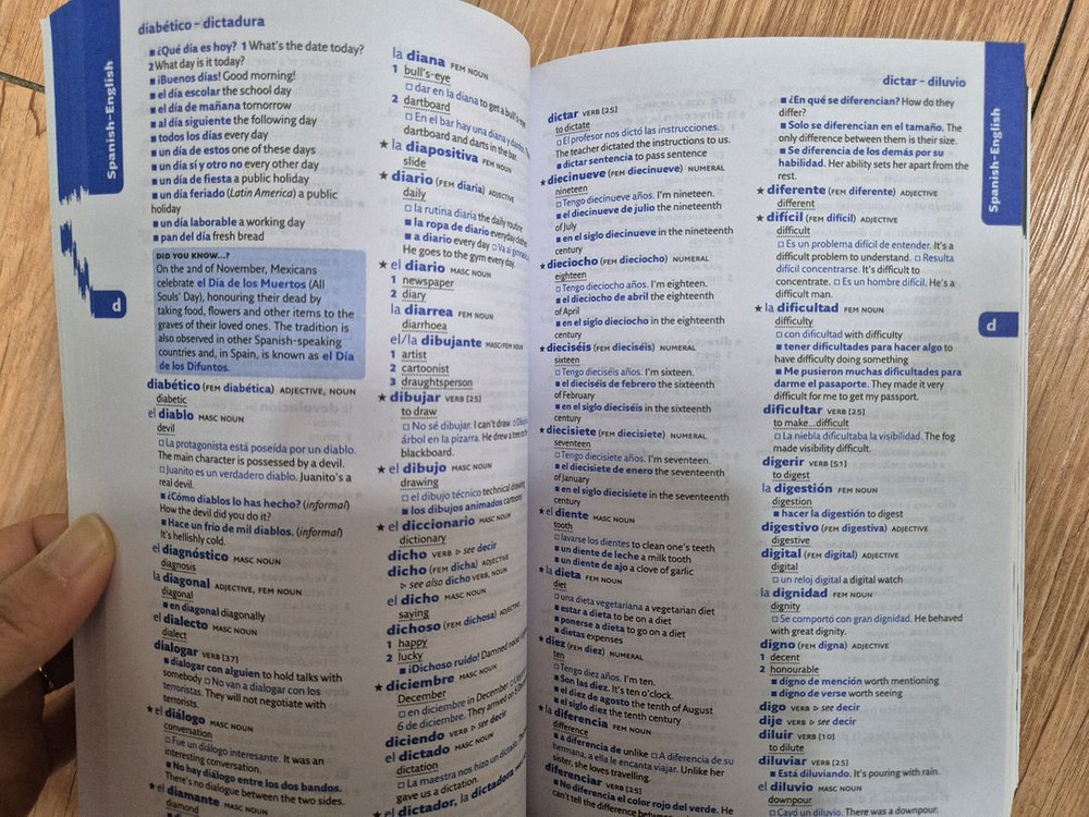 콜린스 스페인어사전 (Collins Easy lerning Spanish Dictionary) 이미지