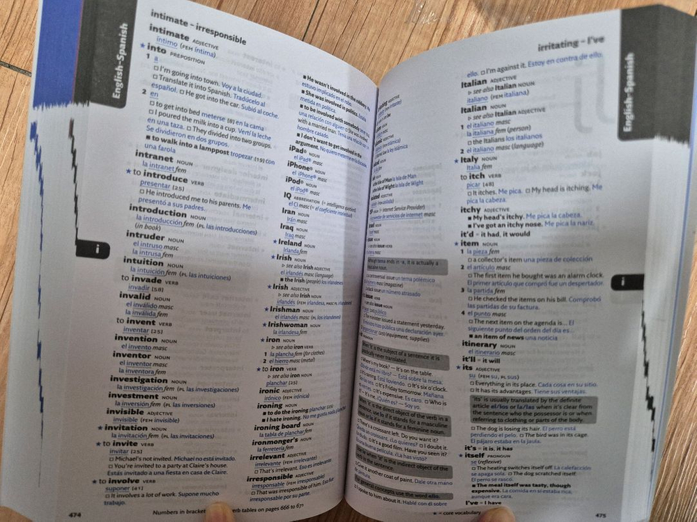 콜린스 스페인어사전 (Collins Easy lerning Spanish Dictionary) 이미지