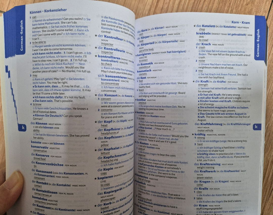콜린스 독일어사전 (Collins Easy learning German Dictionary) 이미지