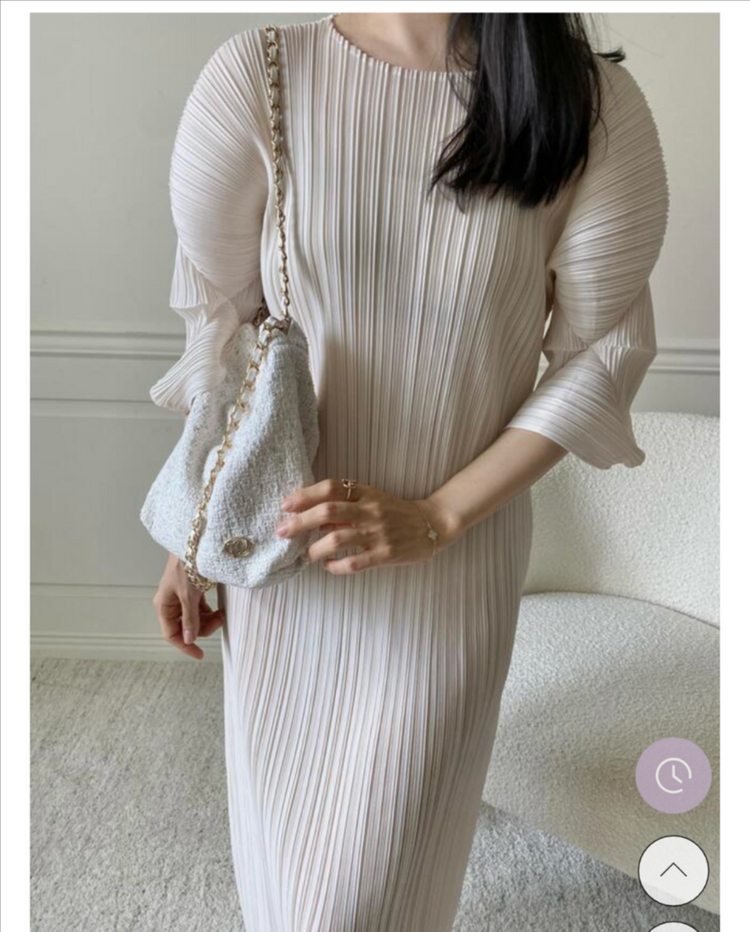 블랙 플리츠원피스 새상품 tw레터 플리츠원피스 실루엣드레스02 고급플리츠 임산부원피스 여름원피스 블랙드레스 임부복 이미지