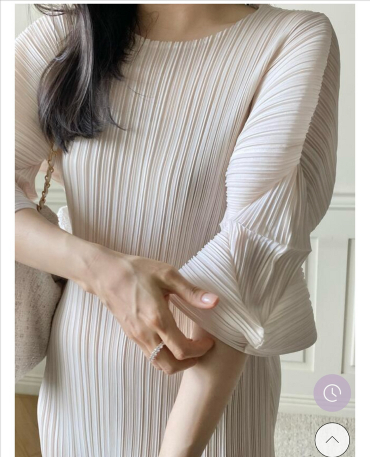 블랙 플리츠원피스 새상품 tw레터 플리츠원피스 실루엣드레스02 고급플리츠 임산부원피스 여름원피스 블랙드레스 임부복 이미지