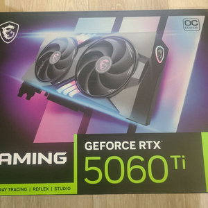 MSI 지포스 RTX 5060 Ti 게이밍 OC D7 8GB 트윈프로져 이미지