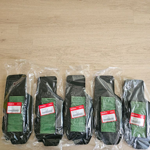 헌터커브 ct125 에어 필터 5개 세트 이미지