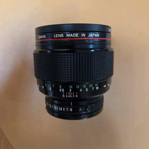 캐논 FD 85mm F1.2L 렌즈 이미지