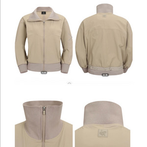 (90)LPGA 여성하이넥 윈드브레이커 베이지 이미지