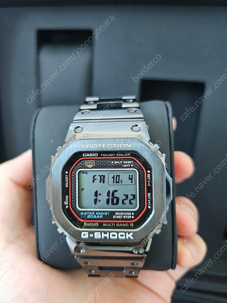 판/교 지쇼크 X 포터 35주년 스퀘어 500개 한정모델 GMW-B5000TFC-1JR 이미지