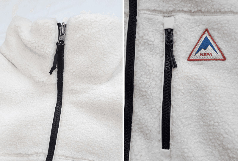 네파 C-TR 리버시블 다운 자켓 (디보 구스 다운) / 크림, 블랙 105 사이즈 (새상품) 이미지