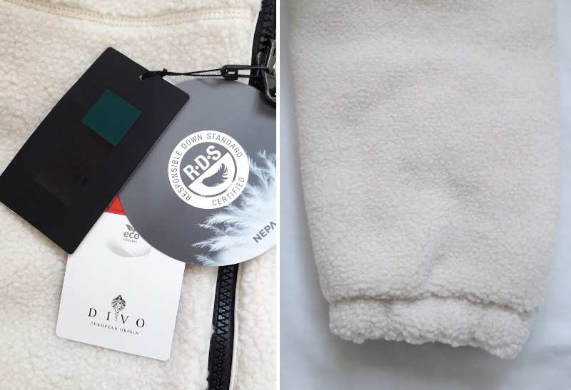 네파 C-TR 리버시블 다운 자켓 (디보 구스 다운) / 크림, 블랙 105 사이즈 (새상품) 이미지