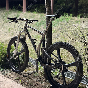세븐 seven duo5.0 풀 티탄 자전거 판매합니다 이미지