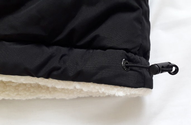 네파 C-TR 리버시블 다운 자켓 (디보 구스 다운) / 크림, 블랙 105 사이즈 (새상품) 이미지