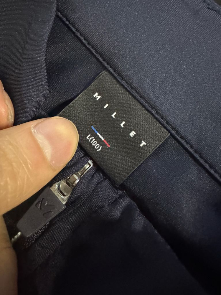 여성 밀레 23년도 기능성 집업 져지 자켓 M 네이비 이미지