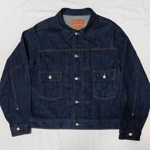 아웃스탠딩 셀비지 2세대 데님 자켓 인디고 40/M 사이즈 (마지막 할인) 이미지