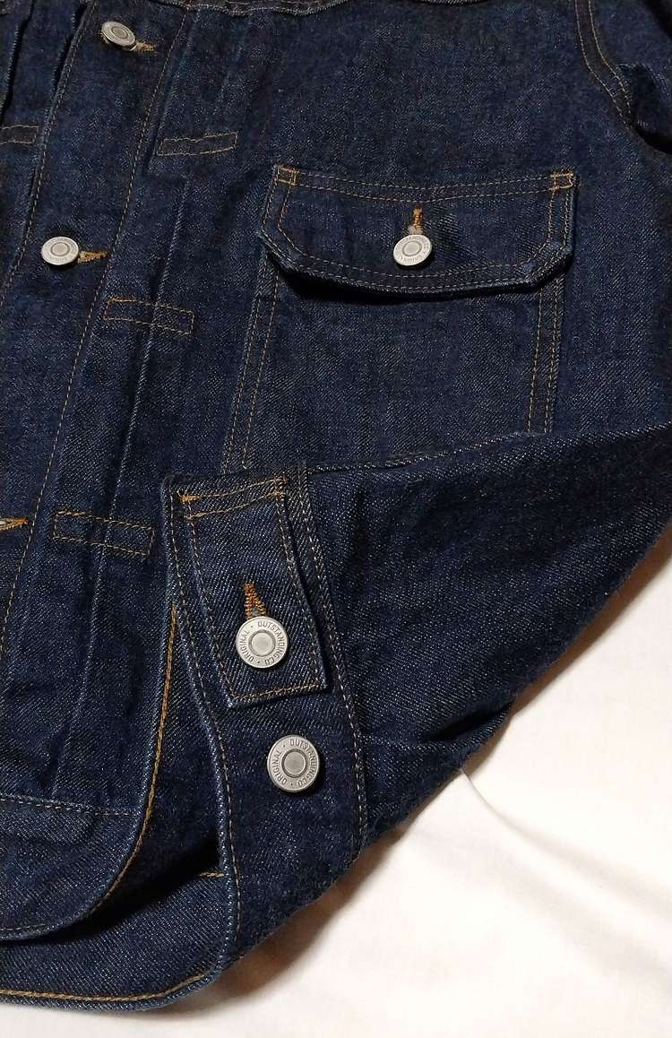 아웃스탠딩 셀비지 2세대 데님 자켓 인디고 40/M 사이즈 (마지막 할인) 이미지