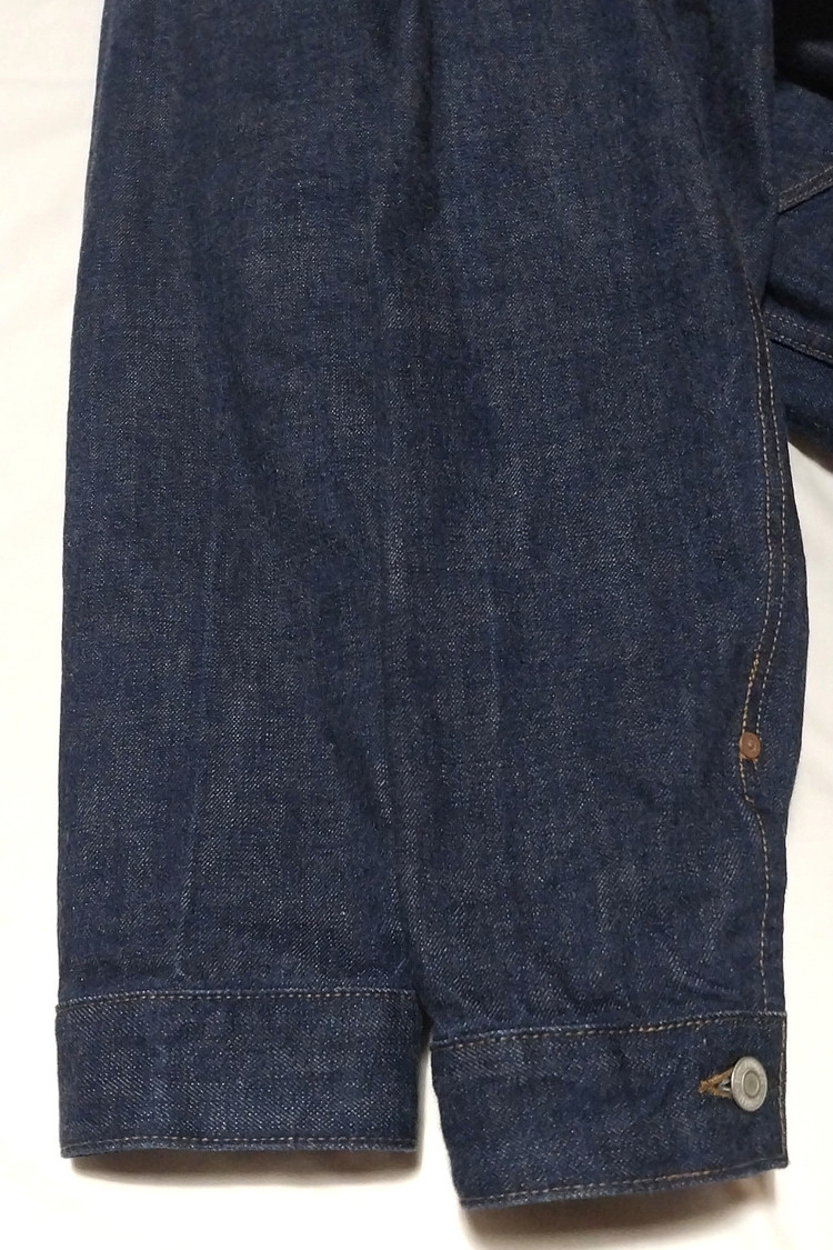 아웃스탠딩 셀비지 2세대 데님 자켓 인디고 40/M 사이즈 (마지막 할인) 이미지