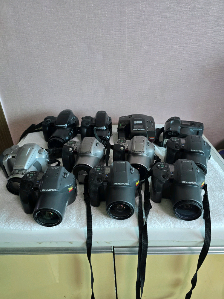 부품 디피용 미놀타 올림푸스등 아날로그 필름카메라 일괄 이미지