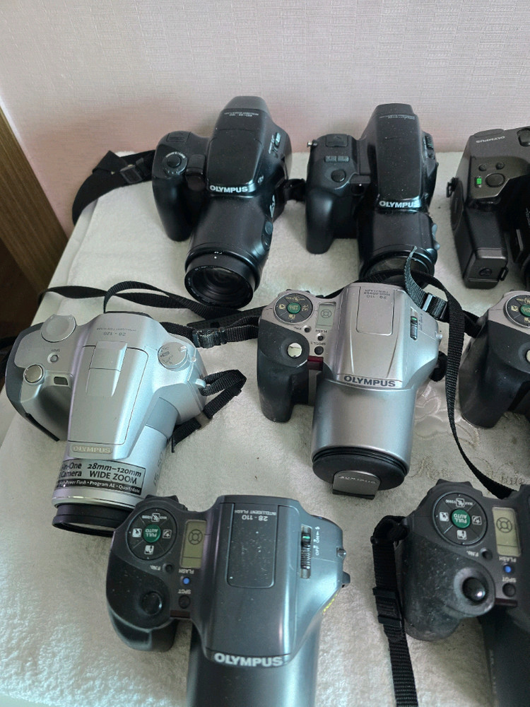 부품 디피용 미놀타 올림푸스등 아날로그 필름카메라 일괄 이미지