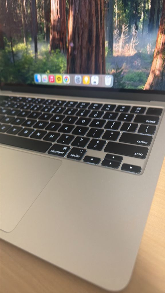 맥북에어13 m4 16GB 256GB 실버 영문자판 이미지