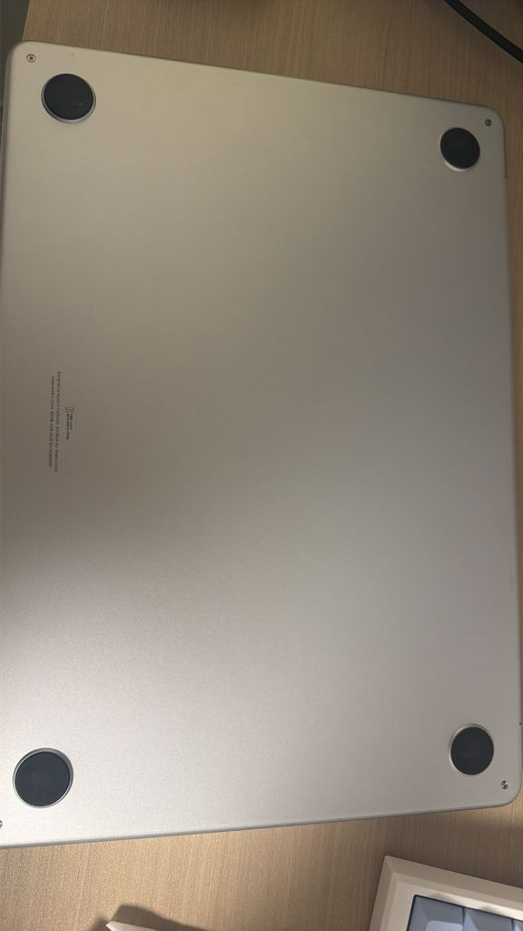 맥북에어13 m4 16GB 256GB 실버 영문자판 이미지