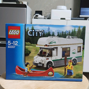 레고 시티 캠핑카 60057 새상품 미개봉 이미지