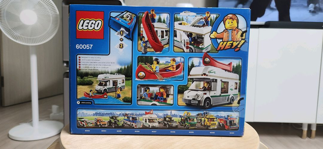 레고 시티 캠핑카 60057 새상품 미개봉 이미지