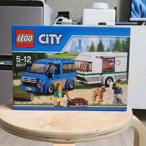 레고 시티 60117 캠핑카와 캠핑트레일러 새상품 미개봉 이미지