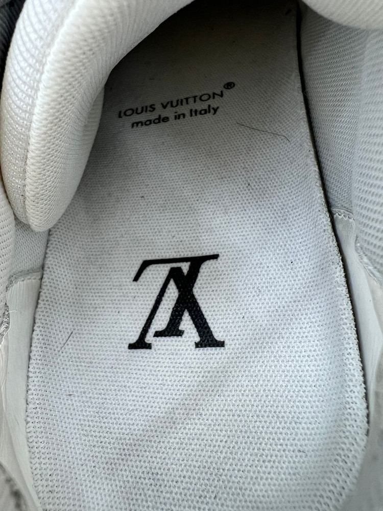 [중고명품 럭스올 울산점]루이비통 LV 트레이너 데님 스니커즈 36사이즈 이미지