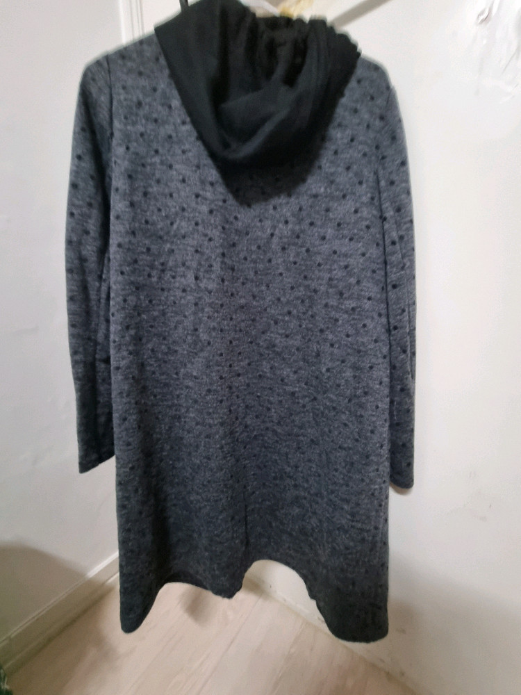 롱 후드자켓 프리사이즈 이미지