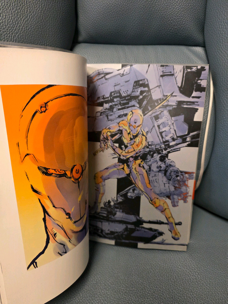 고전, 메탈기어, 아트북, 메탈기어솔리드 이미지