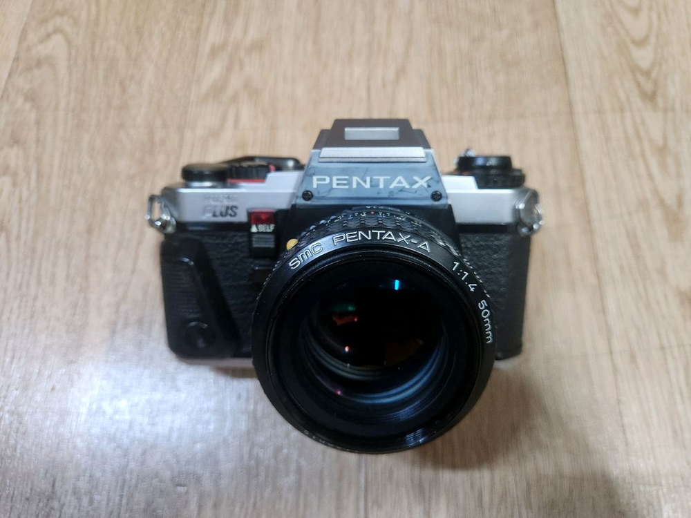 펜탁스 프로그램 plus 바디및 50mm f1.4 A렌즈 셋트 입니다 이미지