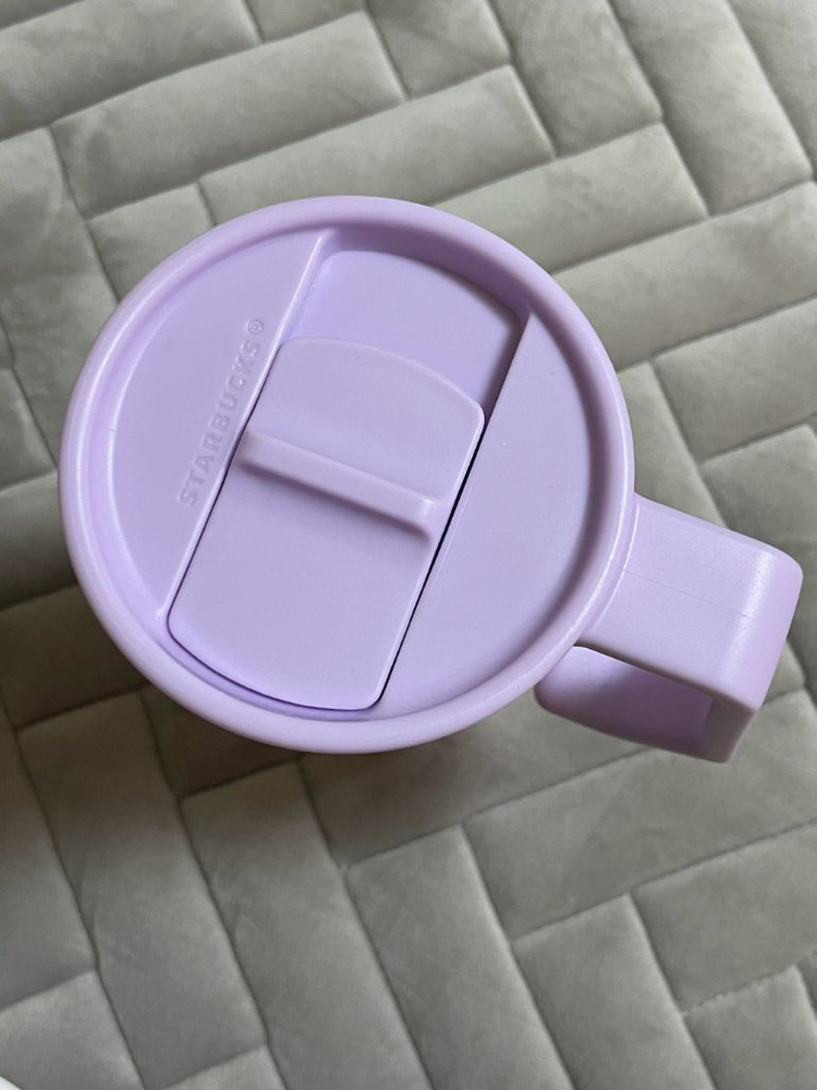 스벅 스타벅스 22 밸런타인 SS 처비 핸들 텀블러 md 핑크 퍼플 보라 그라 473ml 이미지